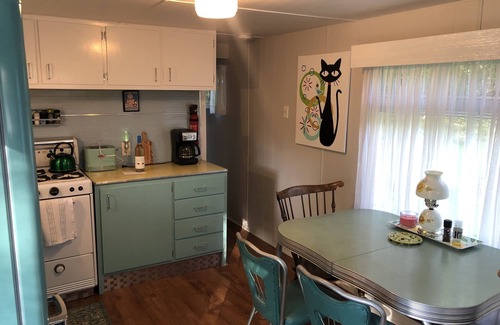Gilmanton House | Experience a Lakeside Retro 1950's Mobile Home Getaway