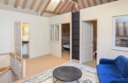 Ocquerre Apartment | Experience an exceptional vacation in a renovated watchtower with outdoor pool.