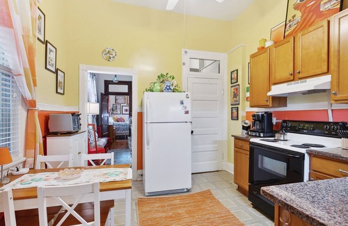 Central Carrollton Association House | Experience Charm & Beauty of Authenitc New Orleans 1 Br. Home with Patio Garden