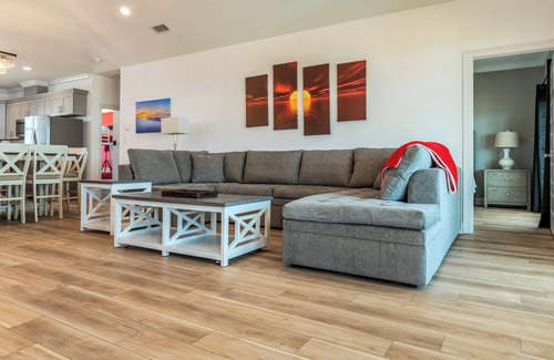Dauphin Island House | Experience Luxury at Wine n' Sea: Pet-Friendly Waterfront Home with Private Pool