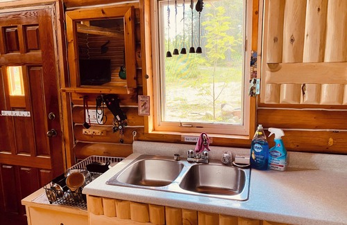 Cochrane Cottage | Experience True Solitude in this Gorgeous Wilderness Log Cabin