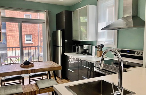Vieux-Rosemont Apartment | Exquisite Furnished Unit-Loft Style - Montreal