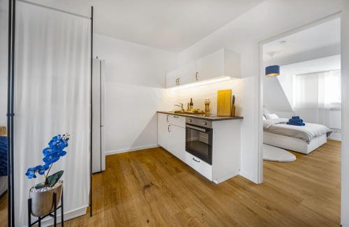 Suedviertel Apartment | Exquisite Superior Suite 80m2 mit 2 Schlafzimmern & Badewanne - Messe Essen