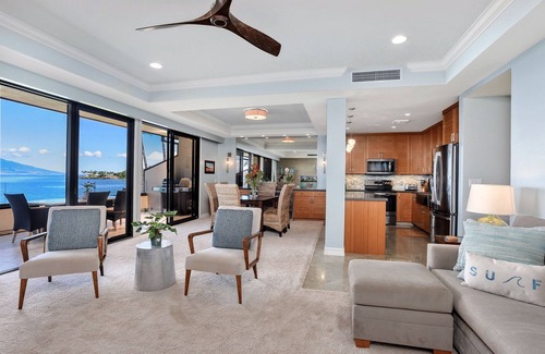 Wailea Condo | F207 Spectacular Ocean Views - Beautifully Renovated Condo - 2 New Pools