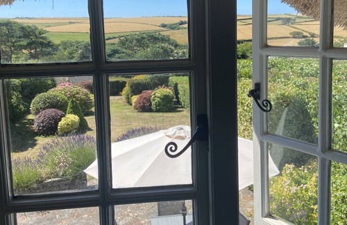 Malborough Cottage | Fabulous cottage near Salcombe with views, pet-friendly and secluded garden