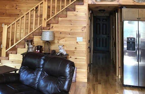 Grassy Creek House | Fabulous Log Cabin on the River! Available for long term rent.
