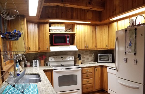 Terra Alta Cabin | FALL AWAY FERN CABIN - Hand-Hewn Log Cabin w/ Modern Touches