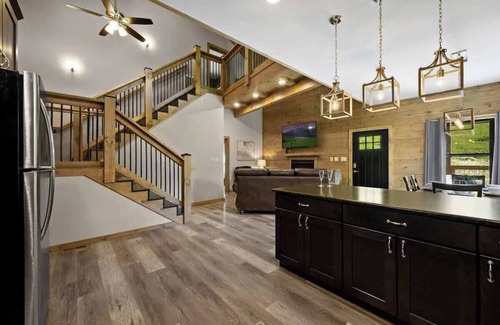 Pigeon Forge Cabin | Fall Getaway at Smokey Blues Cabin - Indoor Pool!