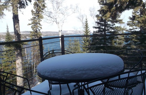 Two Harbors House | Fall Getaway on Lake Superior, Home with Great Lake View and Hot Tub