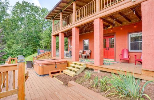 Crellin House | Fall Leaves, Jacuzzi and Games in Maryland Mountains