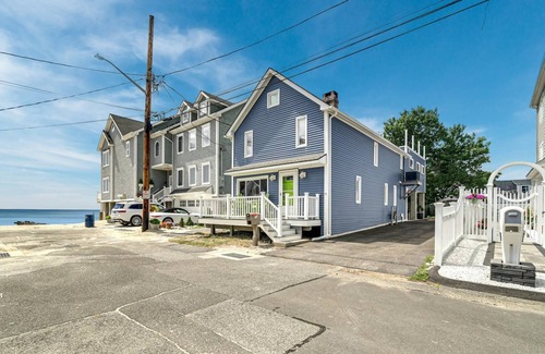 Devon House | Family Beach Getaway! Walk out the door and onto the beach! Lots to do nearby!