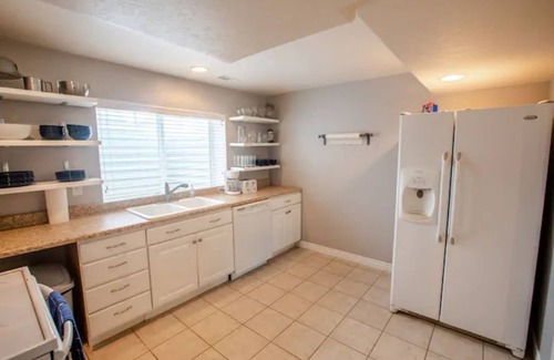 Highland House | Family Centered Basement | Game Room | Projector