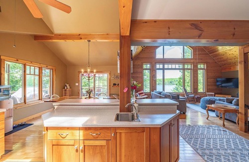 North Kawartha Cottage | Family cottage - private beach, volleyball, fire pit, and dock