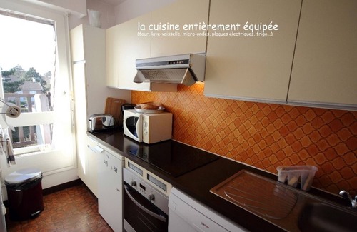 Saint-Regnobert-de-la-Cote-de-Nacre Apartment | Family F2 apartment (42m2), facing west, quiet, 50 m from the sea