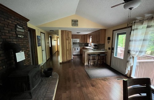 Lake Luzerne-Hadley House | Family friendly lakehouse getaway just steps away from the lake.