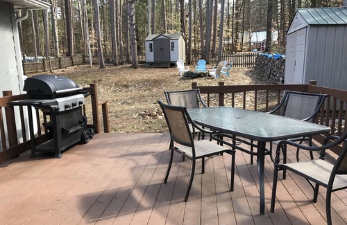Lake Luzerne-Hadley House | Family friendly lakehouse getaway just steps away from the lake.