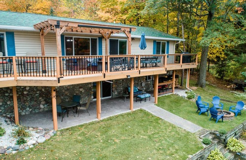 Shell Lake House | Family Friendly Lakefront Vacation Home - Great Amenities & Near Trails!