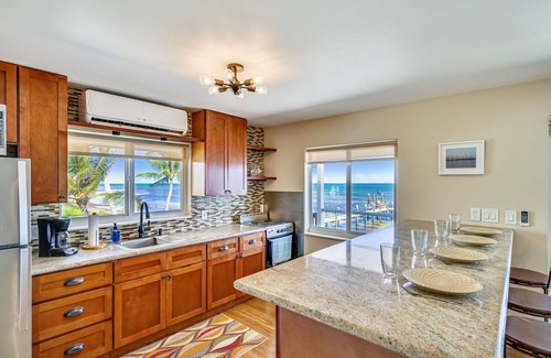 Layton House | Family-friendly oceanfront home with private beach, private gas grill, and deck