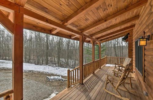 Bladensburg House | Family-Friendly Warsaw Cabin with Deck and Fireplace!