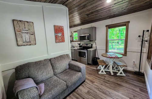 Guntersville Apartment | Family Get Away Tiny House Cabin with Bunk Room+Pet Friendly! Lake Guntersville
