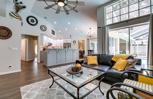 Berkeley Manor House | Family Getaway w/Games & Pool in Spring Hill
