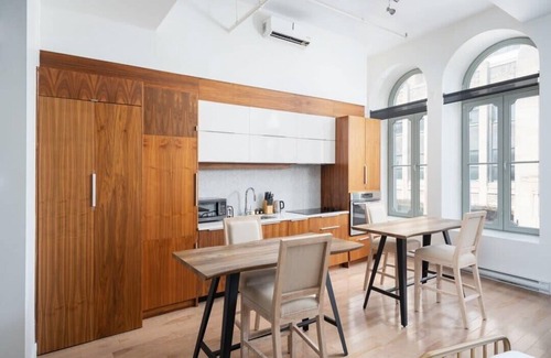 Old Montreal Apartment | Family Loft right on Notre-Dame Street