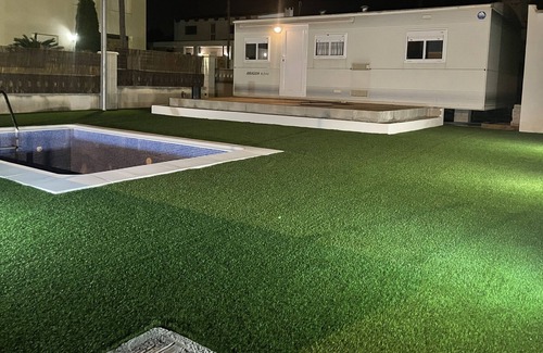 Alcanar House | Family mobile home with private pool, terrace and barbecue. "CAL DENVER"