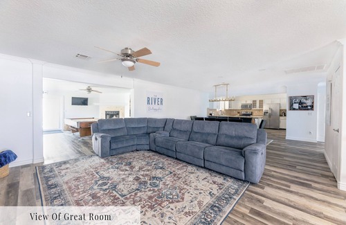 Lake Havasu City House | Family Retreat, Heated Pool + Spa, Game Room, Gym, Mini Golf, Boat Parking