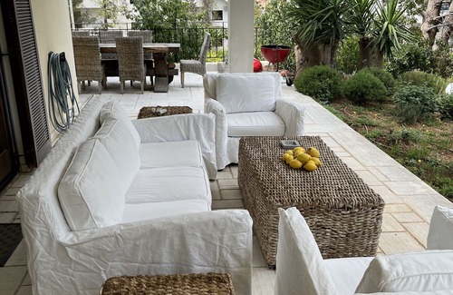 Vouliagmeni Apartment | Family size residence 5 minutes walk from the beaches