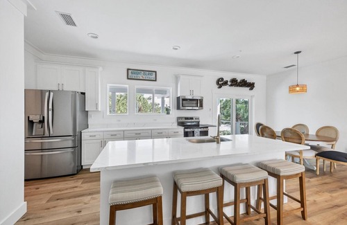 Palm Island House | Family Tides: Beach Pool and Dock.This 4 Bedroom beach house has it all!