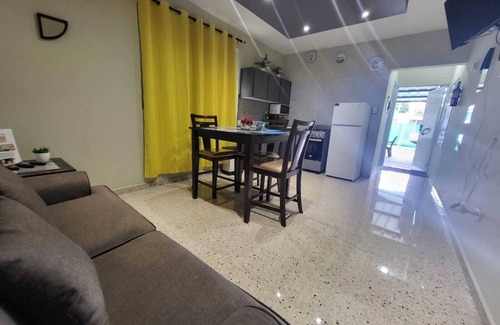 Cabo Caribe Apartment | Family villa 1 w/WIFI & parking, 5 min away to the beach
