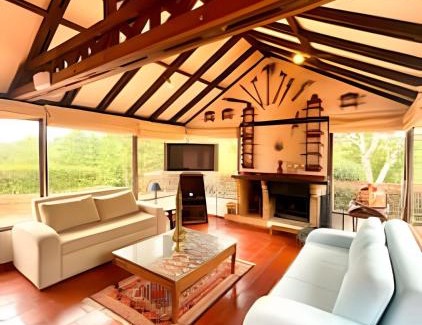 Choconta House | Fantástica Hacienda Represa del Sisga WiFi TV BBQ