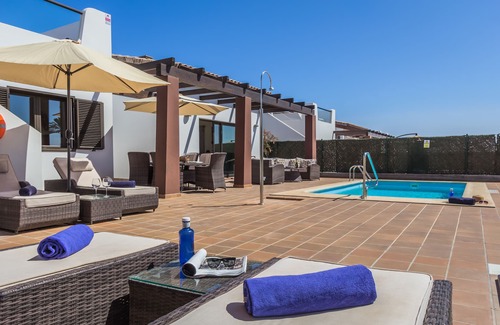 Caleta de Fuste Villa | Fantastic Front Line Villa On Prestigious Fuerteventura Golf Course