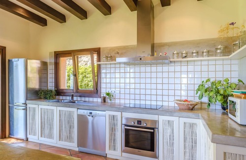 Santa Eulalia del Rio Villa | Fantastic Luxury Villa 'Sa Muntanya' with Guest House, Pool, Garden & Wi-Fi
