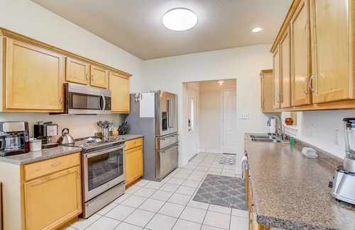 Granite Shoals House | Fantastic home near Lake LBJ with a large backyard, hot tub, grill, & patio
