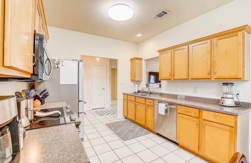 Granite Shoals House | Fantastic home near Lake LBJ with a large backyard, hot tub, grill, & patio