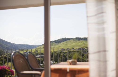 Senheim Apartment | Fantastic view of the Moselle valley, Moselle vacation at the Stefanie Vornhecke winery