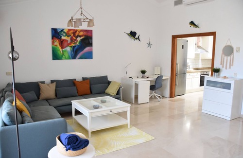Mogan Villa | Fantastic villa next to the Anfi Tauro golf course, common pool.
