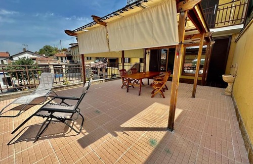 Vignale Monferrato Apartment | Fantastica terrazza con solarium e infernot by Revenue House