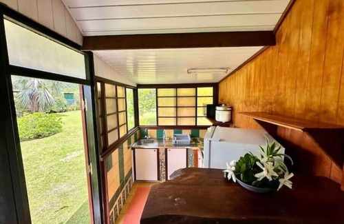 Moorea-Maiao House | Fare Mahana - Plage Priveé Avec vue sur Tahiti