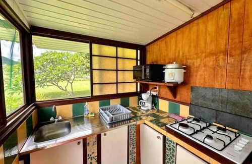 Moorea-Maiao House | Fare Mahana - Plage Priveé Avec vue sur Tahiti