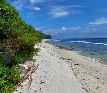 Temae House | Fare Mama Fenua plage baleines Moorea Temae
