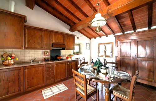 Poppi Apartment | Farmhouse in Tuscany with Pool & Valley Views