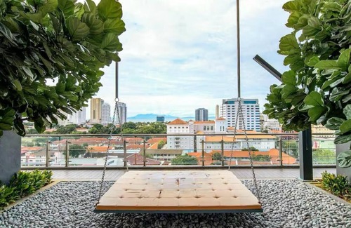 Downtown George Town Apartment | Fat Mona #6 Macalister 218 Tropicana, Georgetown Penang with water dispenser