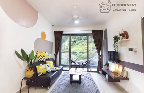 Brinchang Apartment | FE Cozy Cameron Homestay Family 8 pax 3BR Palas Horizon Brinchang 金马伦民宿 8人3房