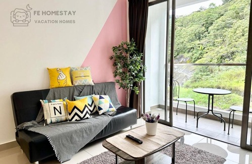 Brinchang Apartment | FE Cozy Cameron Homestay Family 8 pax 3BR Palas Horizon Brinchang 金马伦民宿 8人3房
