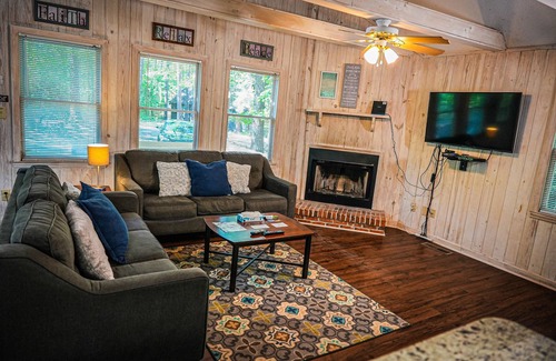 Pine Mountain Ski Chalet | Feel secluded in this spacious chalet steps from our amenities!