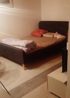 Paka Apartment | Fehér-kék hibiszkusz