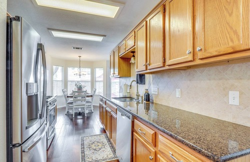 Round Rock House | Fenced Yard + Patio: Family Home in Round Rock