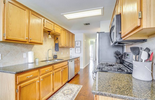 Round Rock House | Fenced Yard + Patio: Family Home in Round Rock